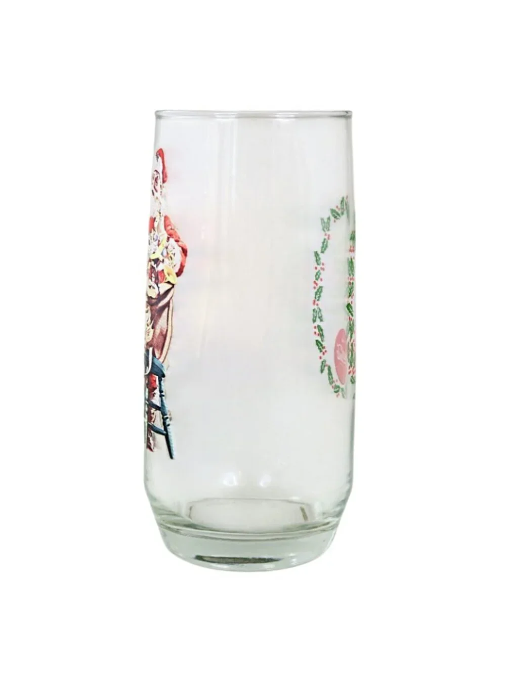 Coca-Cola Collector Glass, Haddon Sundblom Santa Claus, 1976 Series II Design #3